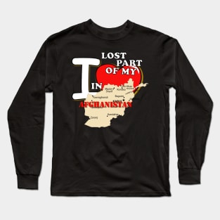 I Lost Part My Heart in Afghainstan Long Sleeve T-Shirt